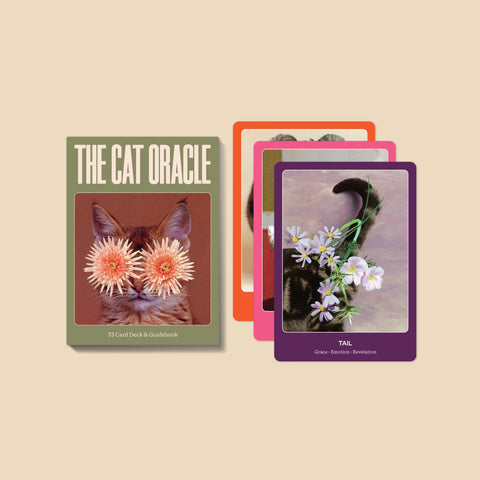 The Cat Oracle: 33 Card Deck & Guidebook | Broccoli