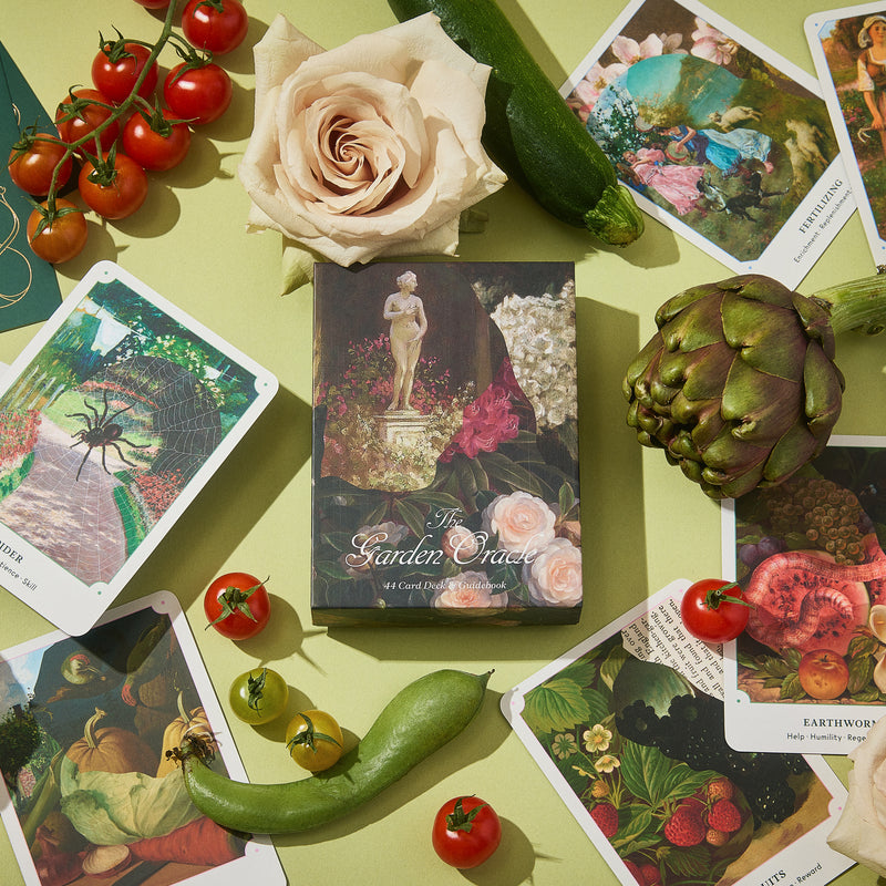 The Garden Oracle: 44 Card Deck & Guidebook | Broccoli